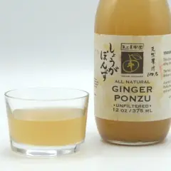 Yakami Orchards Japanese Ginger Ponzu Unfiltered All Natural 12 FL. Oz. /375 ml.