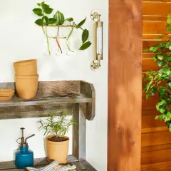 Brass Outdoor Weather Thermometer - Hearth & Hand&trade; with Magnolia