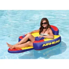 Airhead 1 Person Bimini Lounger II Water Floats and Inflatables