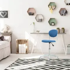 Ella Desk Chair Blue - miBasics