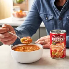 Campbell's Chunky Jazzy Jambalaya with Chicken, Sausage & Ham Soup - 18.6oz