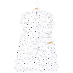 Hudson Baby Infant Girl Long Sleeve Cotton Jersey Sleeping Bag, Sack, Blanket, Dreamer