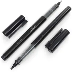 Arteza Liquid Micron Pen Black Pigment Ink - 9 Piece