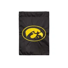 Evergreen NCAA University of Iowa Garden Applique Flag 12.5 x 18 Inches Indoor Outdoor Decor