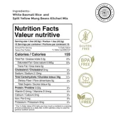 PRIDE OF INDIA White Basmati Rice & Lentil Kitchari Mix