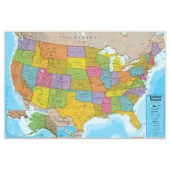 Waypoint Geographic Laminated Wall Maps