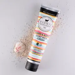 Dionis Goat Milk Hand & Body Cream Sea Treasures, 3.3 oz.
