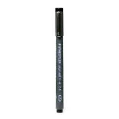 Staedtler Pigment Liner 0.5 mm black [Pack of 5] 60480-PK5