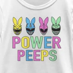 Girl's Power Rangers Easter Power Peeps T-Shirt