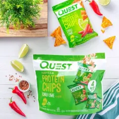 Quest Nutrition Tortilla Style Protein Chips - Chili Lime