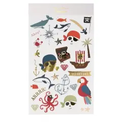 Meri Meri Pirate Tattoo Sheets (Pack of 2)