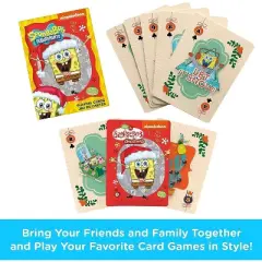 Aquarius Puzzles SpongeBob SquarePants Holidays Playing Cards