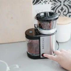 GROSCHE BREMEN Burr Electric Coffee Grinder, Compact Grinder