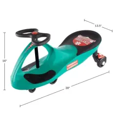 Toy Time Ambulance Wiggle Car Ride-On Toy - Green