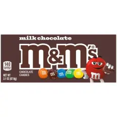 M&M's Milk Chocolate Candy - 3.1oz