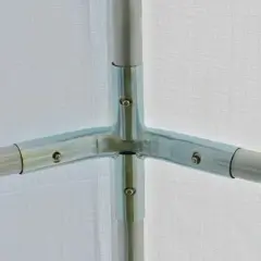 Resenkos Canopy, Outdoor Canopy Tent,10' x 20' Heavy Duty Party Tent & Carport with Removable Sidewalls and Double Doors, White