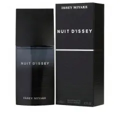 Pour Homme Nuit By Issey Miyake Men Bergamot, Grapefruit, Vetiver, Leather, Black Pepper Edt Spray 4.2 Oz