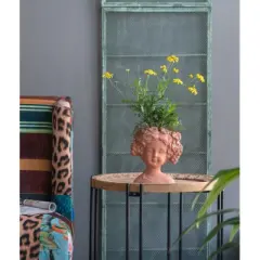 YUHAO Home Wall Planter For Indoor Outdoor Home Garden Decor, 8"x4"x9"