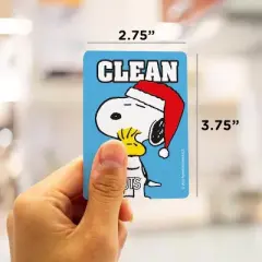 NMR Distribution Peanuts Charlie Brown Christmas Double Sided Dishwasher Magnet