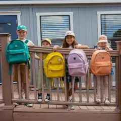 Parker Kids Co. Backpack & Patches - Bloom Set