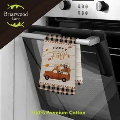 Briarwood Lane Hand Towel 26x18 Happy Fall Pickup Truck For Fall Hand Towel
