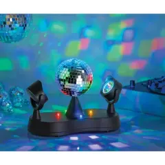 West & Arrow Rotating Disco Ball Party Projector USB Powered