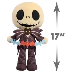 Disney Halloween Nightmare Before Christmas Large Plush Jack Stuffed Animal: 15" Character Theme Doll, Polyester