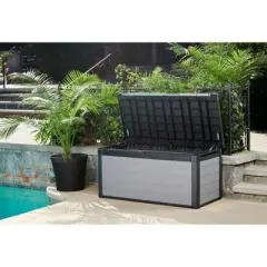 Keter Premier Deck Box Gray - 150gal