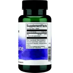 Swanson Mineral Supplements Zinc Gluconate 30 mg Tablet 250ct