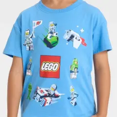 Toddler Boys' LEGO&reg; Short Sleeve Graphic T-Shirt - Blue