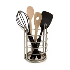 Spectrum Diversified Euro Utensil Holder Satin Nickel
