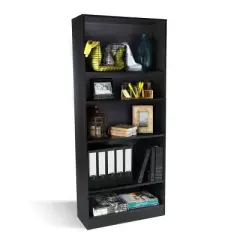 64.8" Oskar 5 Shelf Bookcase - Atlantic
