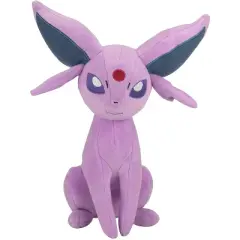 Pokemon Espeon and Umbreon Plush Cat Stuffed Animals, 2-Pack - 8" Each - Age 2+