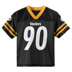 NFL Pittsburgh Steelers Toddler Boys' Short Sleeve Watt Jersey