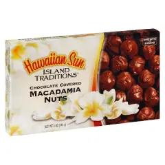Hawaiian Sun Dark Chocolate Macadamia Cluster - 5oz