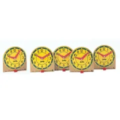 Carson Dellosa Education Mini Judy&reg; Clocks, Grade K-3, Pack of 12