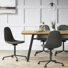 Copley Swivel Office Chair with Casters Dark Gray - Project 62&trade;