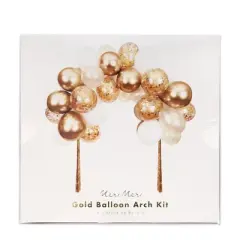 Meri Meri Gold Balloon Arch Kit (Pack of 40)