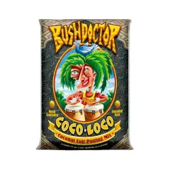 FoxFarm FX14047 + FX14100 Happy Frog Potting Soil Mix Bag and Bush Doctor Coco Loco Potting Soil Mix Bag Bundle for Gardening Plants, (2 Pack)