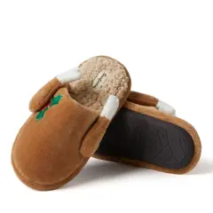 Dearfoams Kid's Holiday Turkey Scuff Slipper