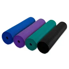 Yoga Direct Anti-Microbial Deluxe Yoga Mat - Blue (6mm)