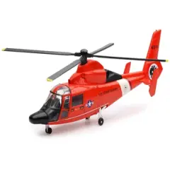 Eurocopter Dauphin HH-65C Helicopter Red "United States Coast Guard" "Sky Pilot" Series 1/48 Diecast Model by New Ray