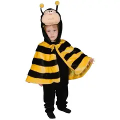 Dress Up America Bee Costume Cape for Toddlers - One Size Fits Most