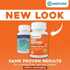 WELMATE Acid Reducer Famotidine 10mg Tablets 300ct