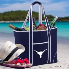NCAA Texas Longhorns Large Soft Sided Cooler Tote - 30 Cans