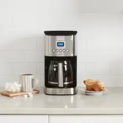 Cuisinart 14 Cup Programmable Coffeemaker Stainless Steel