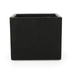 Christopher Knight Home Ella Outdoor Modern Lightweight Concrete Square Planter