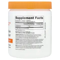 Doctor's Best Pure L-Glutamine Powder, 10.6 oz (300 g)