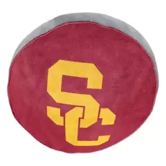 NCAA USC Trojans 15" Circular Cloud Pillow