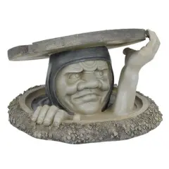 Design Toscano The Dweller Below Garden Sculpture: Large